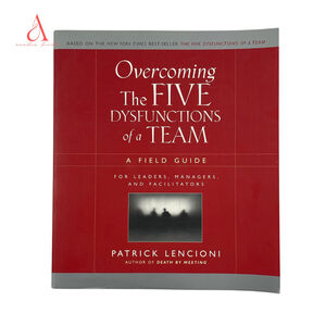 📚 3/$25 Overcoming the Five Dysfunctions of a Team | Paperback Book